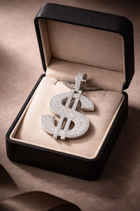 Premium Custom <b>Iced</b> Out Name Pendant Moissanite Hip Hop <b>Chain</b> Necklace - Product Image 2