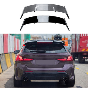 Bmw 1 Series F40 M Sport Rear Spoiler Piano Black Carbon Fiber Texture Wing Shaped Trunk Lid Spoiler Car Exterior Modification - Product Image 5