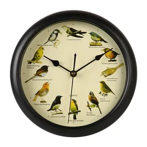 Factory Direct Hot Sale 10 Inch Round Wall Clock <strong>Cuckoo</strong> Bird <strong>Call</strong> With Music Modern Vintage Quartz Design For Living Room Needle - Product Image 2