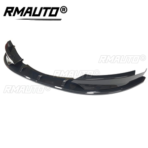 E82 Front <b>Splitter</b> Carbon Fiber 4Pcs Set Front Bumper <b>Splitter</b> Spoiler <b>Lip</b> Diffuser for BMW 1 Series E82 E88 M Sport 2007-2013 - Product Image 4