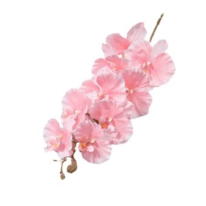 Bouquets d'orchidées Phalaenopsis artificielles, fleurs en soie, décorations de mariage, fabrication artisanale, moulage par injection YG-Phalaenopsis - Product Image 5