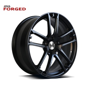 ล้อแม็กซ์อลูมิเนียมฟอร์จ ขนาด 15/16/17/18/19 นิ้ว 4/5 รู 40 มม. ET 4 ชิ้น 100 มม. PCD สีดำเงา สำหรับรถยนต์ใหม่ - Product Image 2