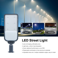 Lampadaire LED extérieur KCD avec photocellule, garantie 3 ans, réglable, pour parking, 30W, 50W, 100W, 200W, 300W, vente en gros