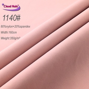 Tela Económica al por Mayor, 80% Nailon, 20% Elastano, Elástica, Tejida, Anti-Pilling, Teñida con Hilo, Estilo Liso - Product Image 1