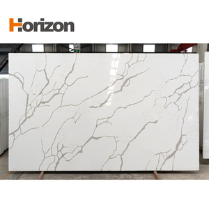 Losa de Cuarzo Calacatta, Losa de Piedra de Cuarzo Artificial China, 15 mm/20 mm/30 mm, Superficie Sólida de Piedra de Cuarzo Artificial - Product Image 2