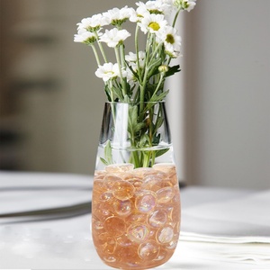 Wholesale Pink Glass Pebbles for Fireplace Propane Fire Pit <strong>Aquarium</strong> Decor <strong>Fish</strong> Tank Vase Filling Garden Landscape Decoration - Product Image 1