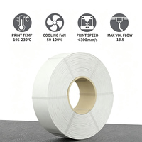 Filamen Printer 3D YUGMCOCE PETG+ Kecepatan Tinggi Diameter 1.75mm |   Pencetakan 400mm/dtk 1kg Tanpa Gulungan (2.2lbs) Akurasi Dimensi