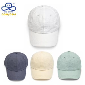 Groothandel Hoge Kwaliteit Lichtgewicht Baseball Petten Op Maat Logo 6 Panelen Ongestructureerde Zachte Zomer Sportpetten voor Unisex - Product Image 1