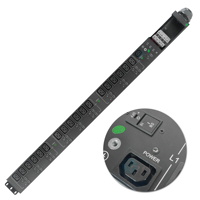 OIT 90KW 3-Phases 415V 125A 18 Prises C19 PDU pour Armoire de Distribution d'Énergie Électrique