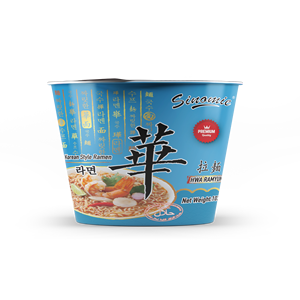 Nouilles instantanées <span class=keywords><strong>Jin</strong></span> <span class=keywords><strong>Ramen</strong></span> au goût de fruits de mer épicés Halal de la marque SINOMIE, nourriture coréenne - Product Image 4