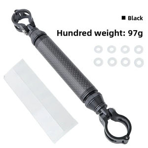 Manillar Plegable de Aleación de Aluminio y Fibra de Carbono con Barra Transversal, Soporte para Teléfono, Varilla Telescópica para Brompton 412, Manillar Swallow - Product Image 5