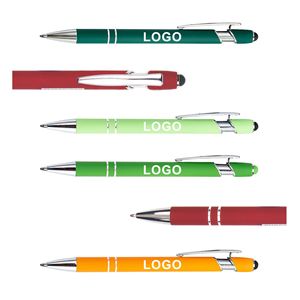 Wholesale Promotional <b>Pen</b> With Metal Aluminum Rod for Cross-Border Printing Logo and Touch Screen Advertising Stylus <b>Pen</b> - Product Image 4
