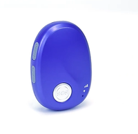Traceur GPS Personnel 4G pour Personnes Âgées, Appel d'Urgence SOS, Alarme de Chute, Positionnement Intérieur, Appel Bidirectionnel, Pendentif GPS