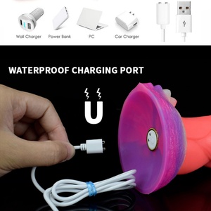 YOCY Dildo Vibrador Realista que Brilla en la Oscuridad con Control Remoto, Plug Anal Grande, Dildo de Fantasía Animal, Juguetes Sexuales para Mujeres - Product Image 6
