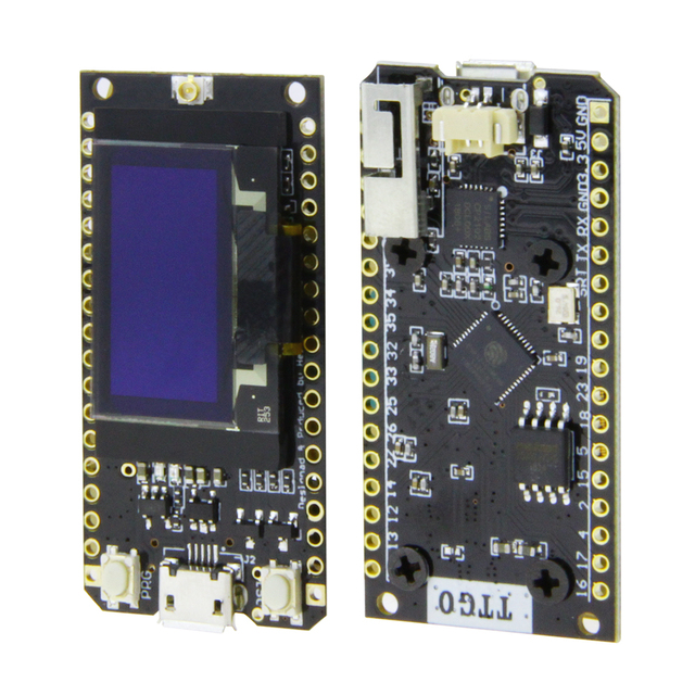 LILYGO TTGO LORA32 ESP32 LoRa Module with 0.96 Inch OLED Display 868/915Mhz WIFI and Antenna Electronic Modules and Kits