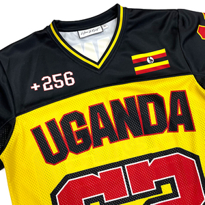 Maillot de football américain personnalisé surdimensionné en polyester respirant, coupe courte et ample pour jeunes et hommes - Product Image 3