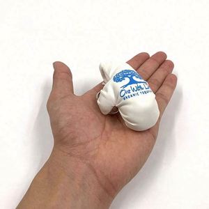 Porte-clés en caoutchouc PVC souple écologique, prix bas, porte-clés personnalisés en forme de gants de boxe - Product Image 3