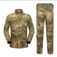 Combinaison tactique ACU, uniforme tactique multi-poches, léger, manches réglables, ouverture à la taille et aux jambes, tenue de randonnée et d'entraînement en plein air