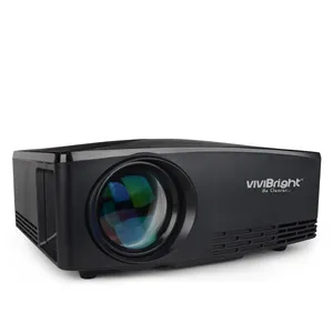 Cellphone Projector WIFI VIVIBRIGHT C80UP Outdoor Movie Projector Support 1080PためOffice Education Projector