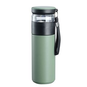 Taza Portátil de Acero Inoxidable 304 con Aislamiento al Vacío, Separador de Té, Ecológica, con Tapa, para Hogar, Oficina, Viajes y Aire Libre - Product Image 1