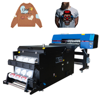 Imprimante DTF 24 pouces, machine d'impression automatique pour t-shirts, imprimante DTF pour vêtements, imprimante à film de transfert thermique DTF