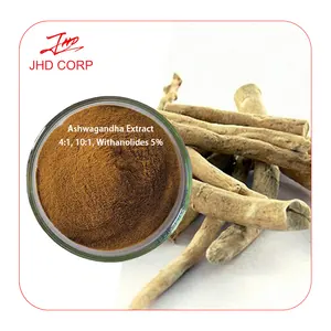 JHD供給天然植物エキス2.5% 5% Withanolides ashwagandha根エキスashwagandha粉末