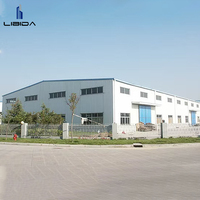 Edificio de Almacenamiento Prefabricado de Acero Resistente para Distribución y Uso Industrial