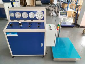 Otomatik Paslanmaz Çelik 304 <span class=keywords><strong>CO2</strong></span> Yangın Söndürücü Dolum Makinesi FM200 Pnömatik Motorlu Pompa Kasa Ahşap Kimyasal Kullanım İçin - Product Image 6