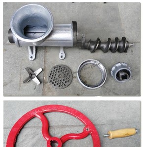 Tritacarne manuale in ghisa la vecchia moda tritacarne manuale con manovella Handel - Product Image 5