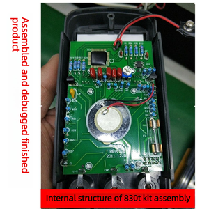 NJTY 830T Digitale Multimeter Kale PCB-componentenkit DIY Monteer uw eigen voltmeter Ampèremeter Ohmmeter - Product Image 3