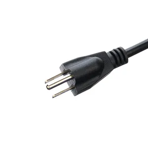 Cable de alimentación pelado para lavavajillas y congelador, cable de extensión de CA de 220v, nema 5-15p 3 puntas a iec c13 svt 18awg