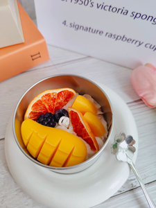 Bougie alimentaire cire parfumée vente à chaud gâteau personnalisé Dessert accessoire de tir décor à la maison cire de soja Berry <span class=keywords><strong>chocolat</strong></span> bougie parfumée - Product Image 6