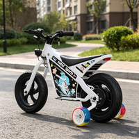 Moto cross électrique pour enfants certifiée CE, batterie lithium 24V, avec contrôle de vitesse réglable, pour le plaisir des enfants dans la cour.
