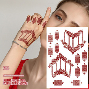 Tatuaggio temporaneo a mano henné nuova stampante adesiva 2024 henné personalizzata - Product Image 1