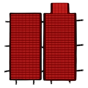 Sunsred 180x80x1.5cm tam vücut kırmızı işık terapi yatak ev için kırmızı ışık kızılötesi ışık uyku tulumu - Product Image 3