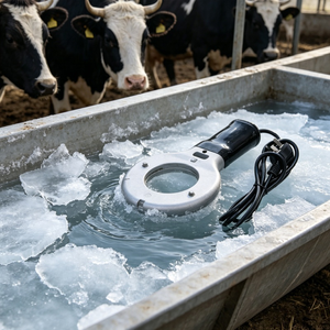 Nouveau <span class=keywords><strong>chauffe</strong></span>-<span class=keywords><strong>eau</strong></span> électrique de qualité agricole pour abreuvoirs de moutons et de bovins, protection par thermostat, étanche IP68, garantie 1 an - Product Image 6