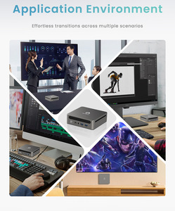 Mini <span class=keywords><strong>PC</strong></span> AMD Ryzen Octa Core 2,5G Dual G LAN <span class=keywords><strong>DDR5</strong></span> <span class=keywords><strong>RAM</strong></span> SSD Disco duro para oficina de negocios Gaming-Disponible AU US EU Plug - Product Image 5