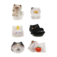 Figurines Mignonnes de la Série Chat : Boîte Mystère à Thème, Design Aléatoire, Figurines d'Action, Jouets de Collection, Décoration d'Intérieur