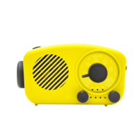 Multifunctionele 8-bands noodradio op zonne-energie met ingebouwde luidspreker, handkruk, LED-lamp en NOAA-weerradio