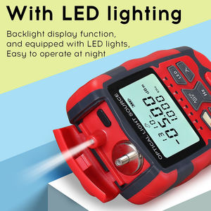 AUA-M1315 En AUA-MC1315 Optische Vezel Vermogensmeter Fth Kabeltester En Singlemode Fiber Optische Lichtbron Met <span class=keywords><strong>Led</strong></span> Licht - Product Image 5
