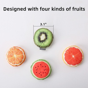 <span class=keywords><strong>Best</strong></span> Verkopende Custom <span class=keywords><strong>Catnip</strong></span> Kat Speelgoed Milieuvriendelijk Zacht Polyester Met Levensechte Vruchten Set Ontwerp Voor Katten - Product Image 5