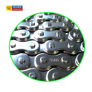 (A Series) Stainless Steel Short Pitch Precision Duplex Roller Chains SS60