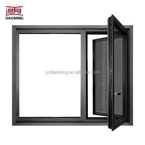 Ventanas Abatibles Horizontales de Diseño Moderno con Marco de Aleación de Aluminio y Vidrio Templado para Aislamiento Térmico en Villas - Product Image 6