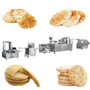 automatic commercial Arabic Kuboos khubz bread maker paratha making machine