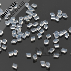 Colle à la kératine transparente en gros 1kg, granulés de colle à la kératine, colle capillaire à la kératine pour extensions de cheveux - Product Image 2