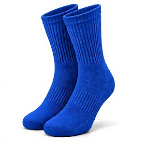 Wholesale Letter Logo <b>Socks</b> Custom Jacquard Knitted Cotton Crew <b>Socks</b> High Quality Cushion Casual Sports <b>Socks</b> for Men <b>Women</b> - Product Image 1