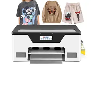 Sunika Concurrerende Prijs Model Desktop Direct Naar Film Drogen Donkere Mini Digitale Dtf Printer Dtg Printer A3 Voor T-Shirt Kleding