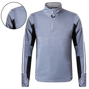 Conjuntos Deportivos de Invierno para Hombre con Logotipo Personalizado, Talla Grande, Dos Piezas Sin Costuras, Algodón y Poliéster Ligeros, Nueva Llegada 2023 - Product Image 4