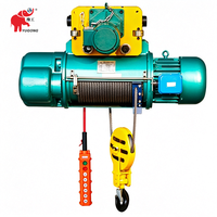 Promotion : Treuil électrique à câble en acier type CD1, vitesse unique, 8 m/min, 3, 5, 8, 10 tonnes, pour la manutention de matériaux