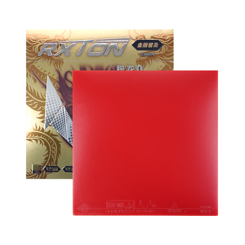 Loki 2025 New Production Rxton 1-T Train Red Black Pingpong Rubber Loxa High Density Sponge Oem Table Tennis Rubber